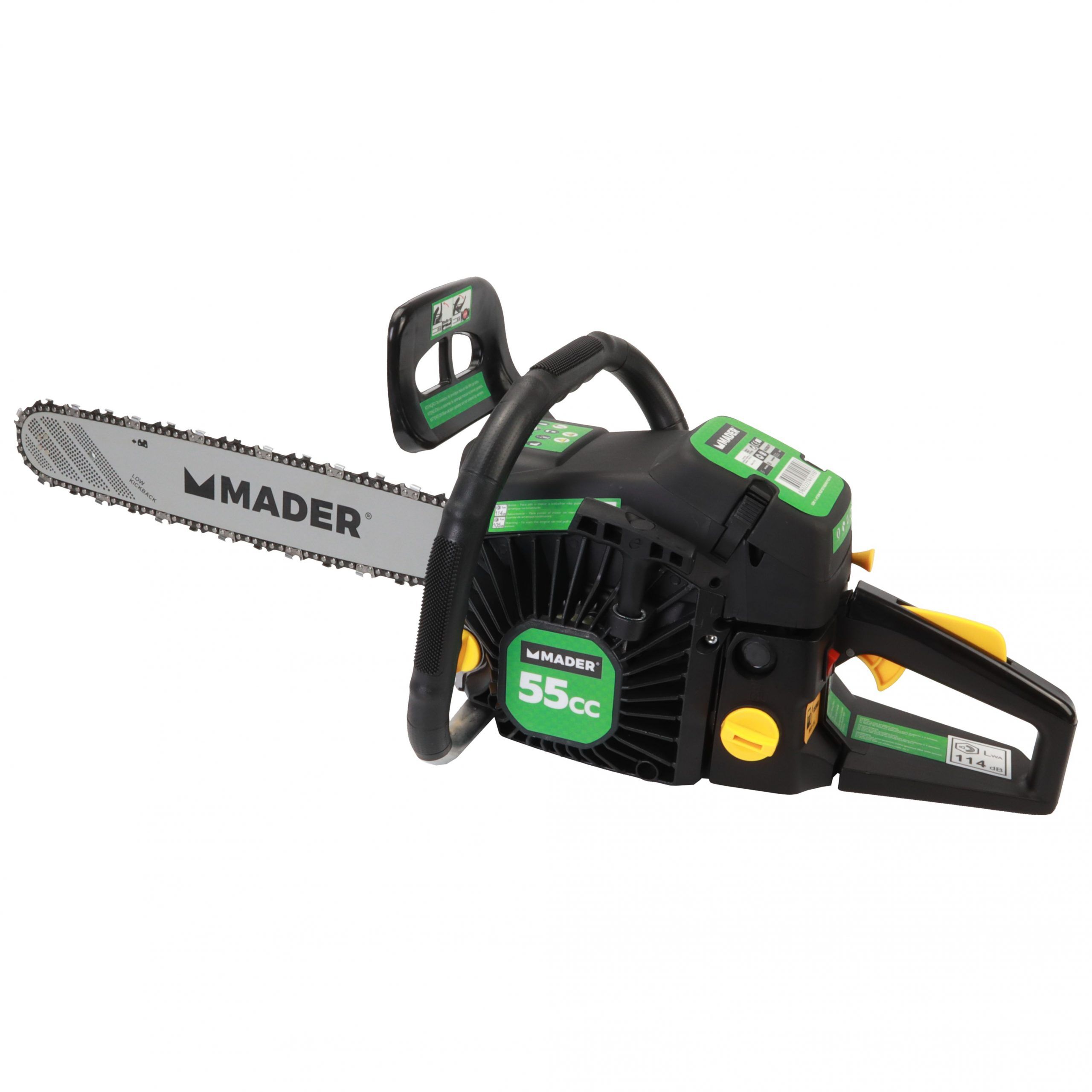 Motosserra 55cc 20" Arranque Suave - Mader + Aspirador / Soprador de Cinzas 1200w - Image 5