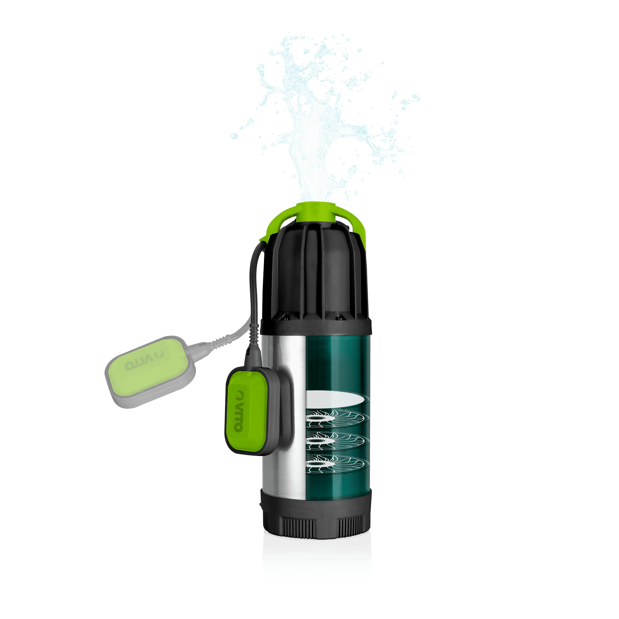 Bomba Submersível Multicelular Águas Limpas 1000W - VIBSMAL1000 - VITO - Image 2