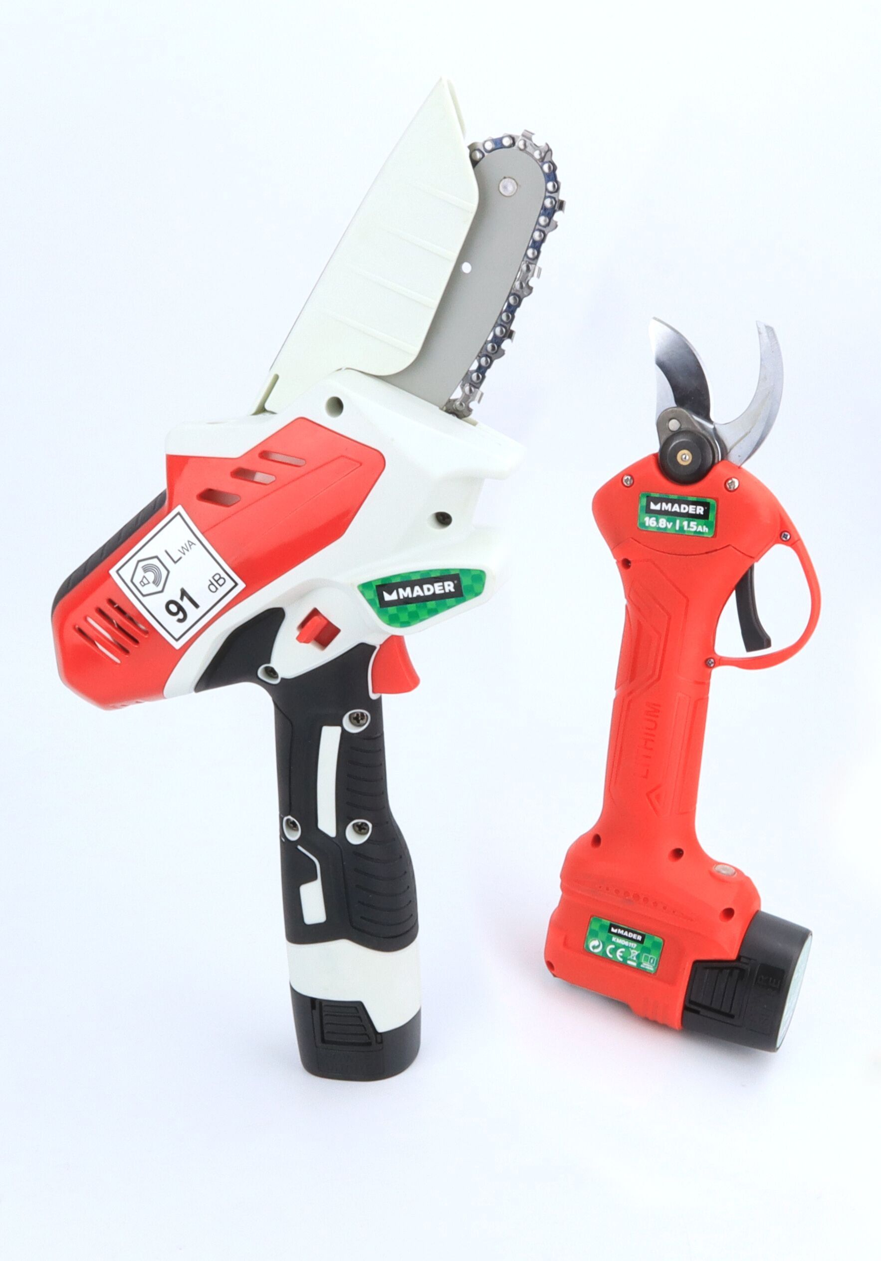 Serra e Tesoura, Bateria, 16.8V - 1.5Ah - Mader