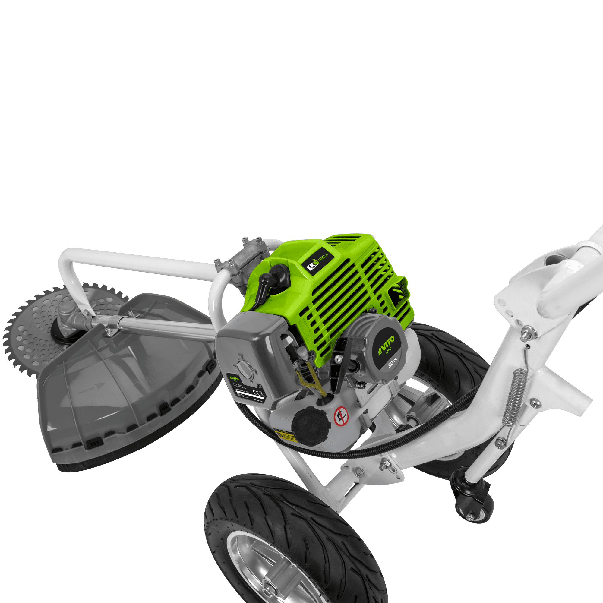 Roçadora Com Rodas 52Cc - 1.6Kw Eko - VIRR52E - VITO - Image 2