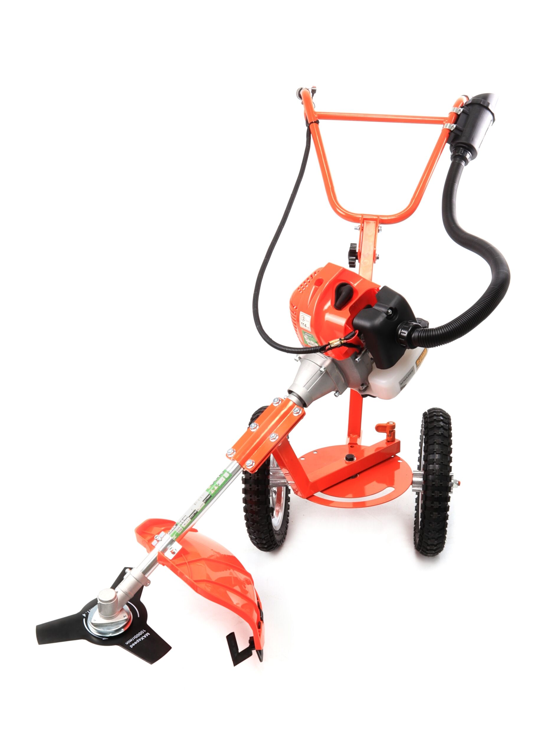 Roçadora, Rodas, 3 Posições, Pega Dupla, 52cc - Mader - Image 7