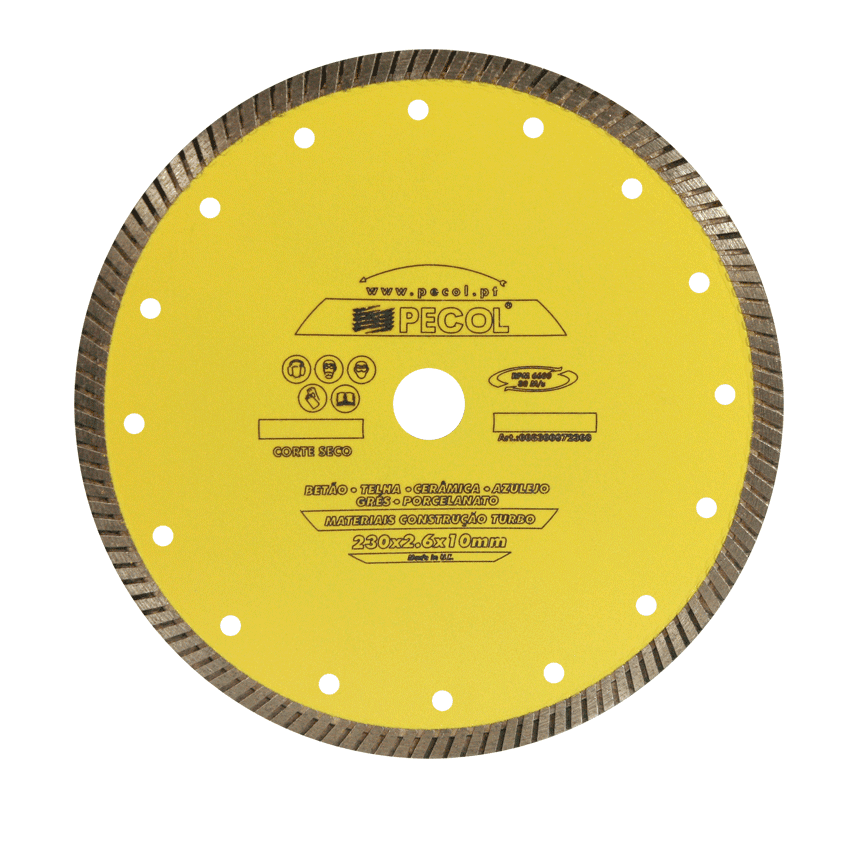 Disco Diamantado Turbo - Pecol