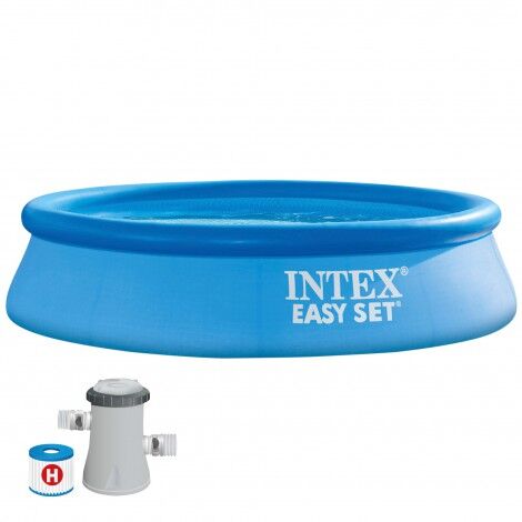 Piscina Insuflável Circular  Easy Set + Bomba
 - INTEX