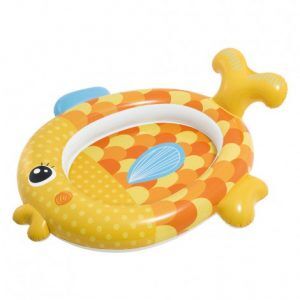 Piscina Infantil Desenho de Peixe  140x124x34cm 
 - INTEX