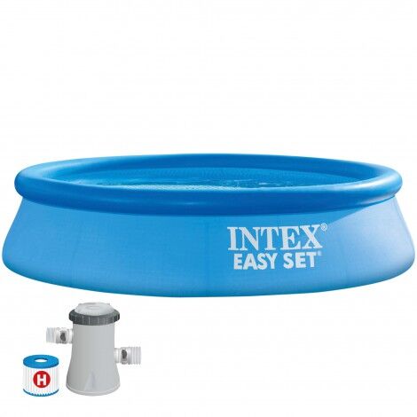 Piscina Insuflável Circular  Easy Set + Bomba
 - INTEX
