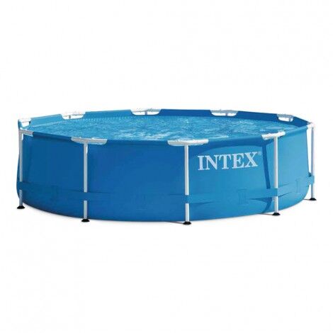 Piscinas Desmontáveis Circular  Metal Frame 305x76cm 4485litros
 - INTEX