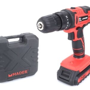 Berbequim a Bateria, 20V, 2 Baterias, Mala Transporte - Mader