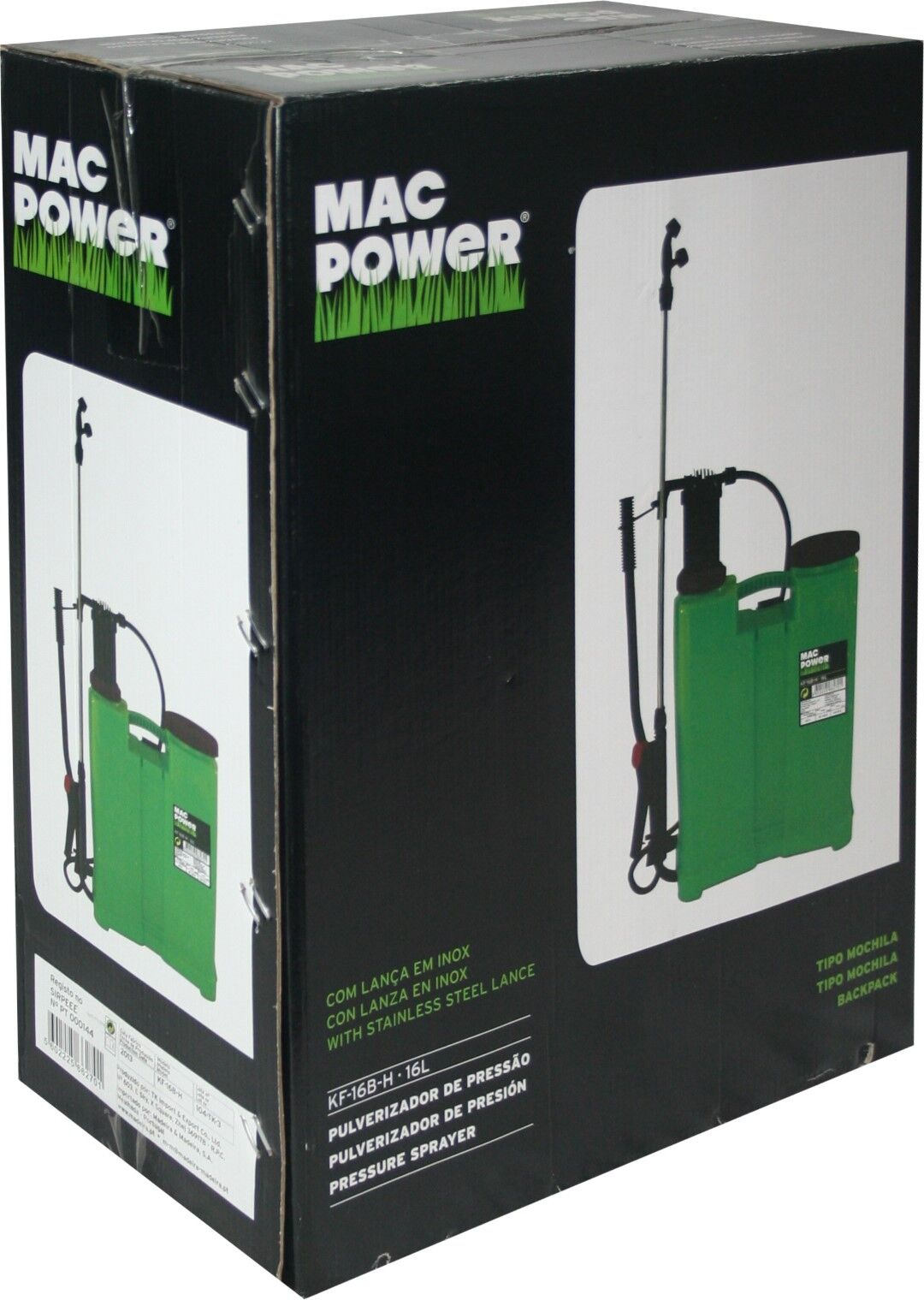 Pulverizador 16L - MAC POWER - Mader